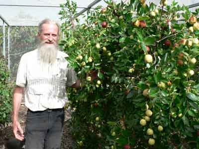 Harry Harrison with Jujubes